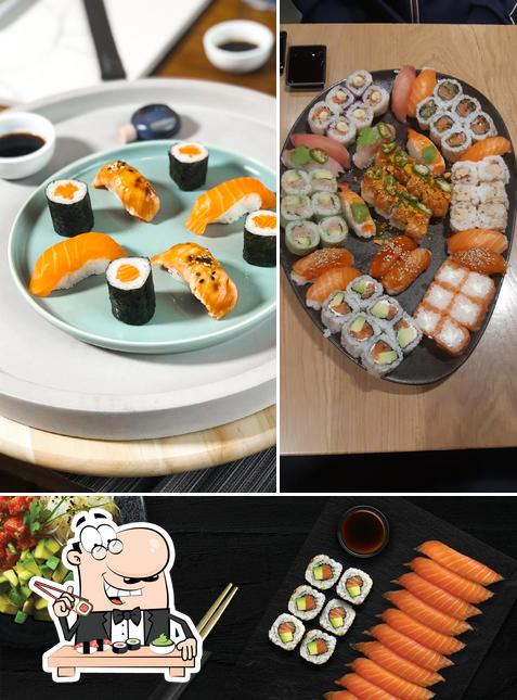 Choisissez de nombreuses options de sushi