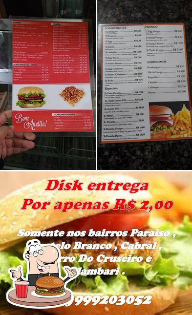 Consiga um hambúrguer no Point's Lanches paraiso