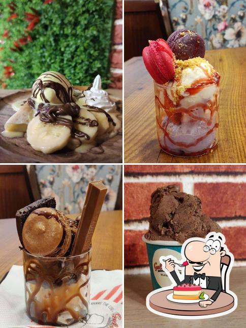 Gelatissimo offers a selection of desserts