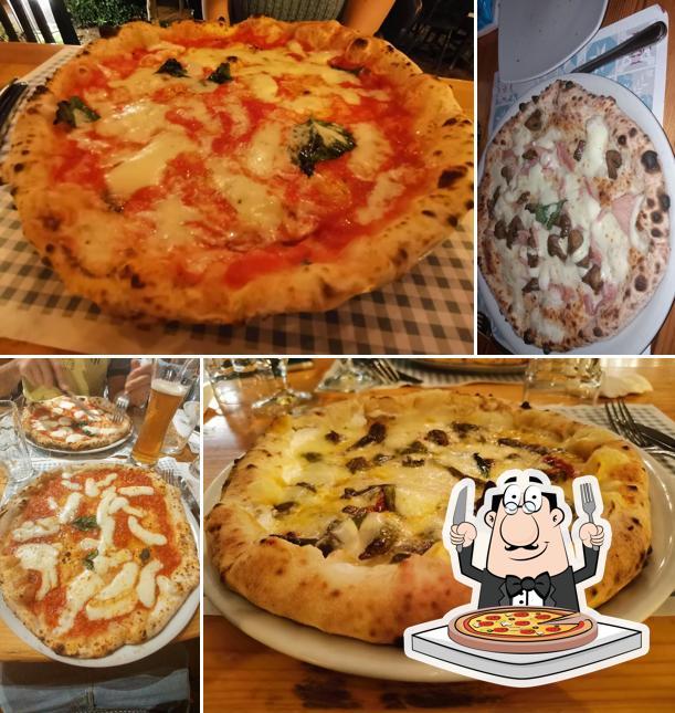 Prenditi tra le svariate varianti di pizza