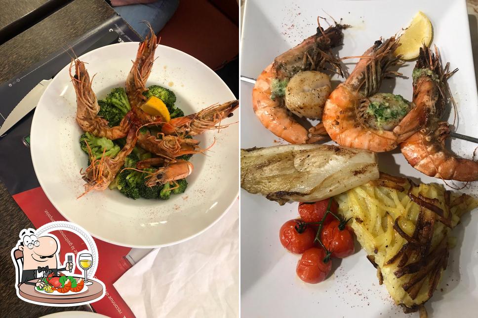 Закажите блюда с морепродуктами в "MS Café du centre Sarcellois"