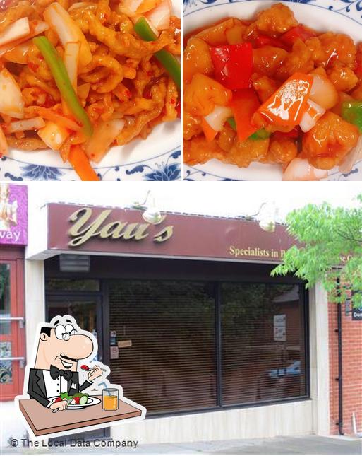 Platos en Yau's Chinese Restaurant