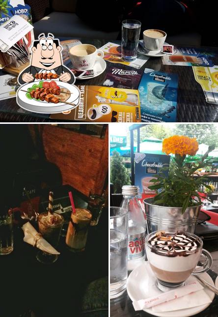 La photo de la nourriture et intérieur concernant Escape Café