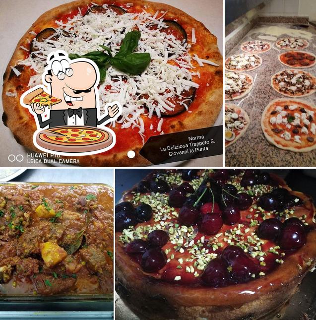 Scegli una pizza a La Deliziosa - Gastronomia e Pizzeria d'Asporto