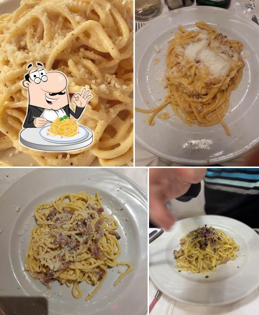 Spaghetti alla carbonara al Da Enrico