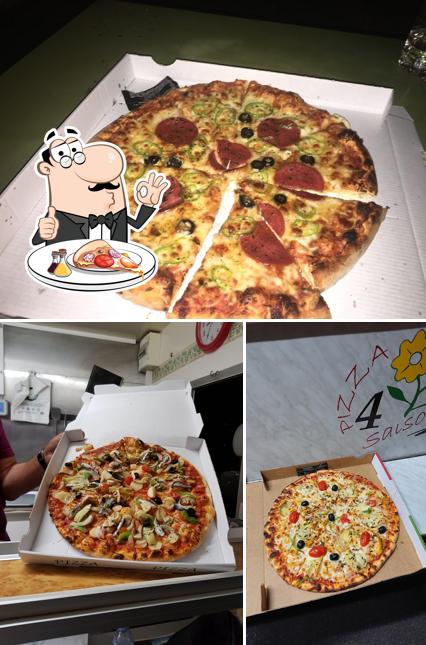 Commandez des pizzas à Pizza 4 Saisons