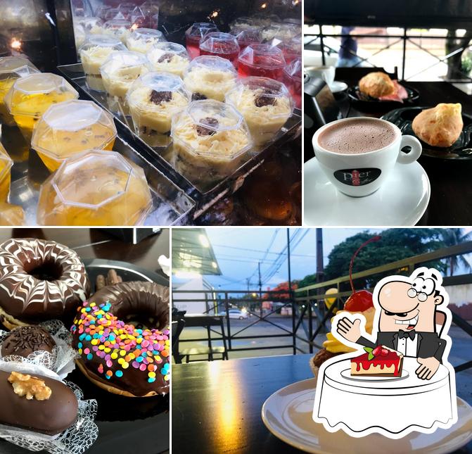 Coffee Break em Londrina: Rica Pan - Padaria e Confeitaria oferece uma escolha de pratos doces