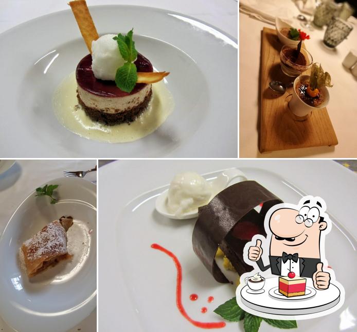 Hotel Zum Mohren serves a number of desserts