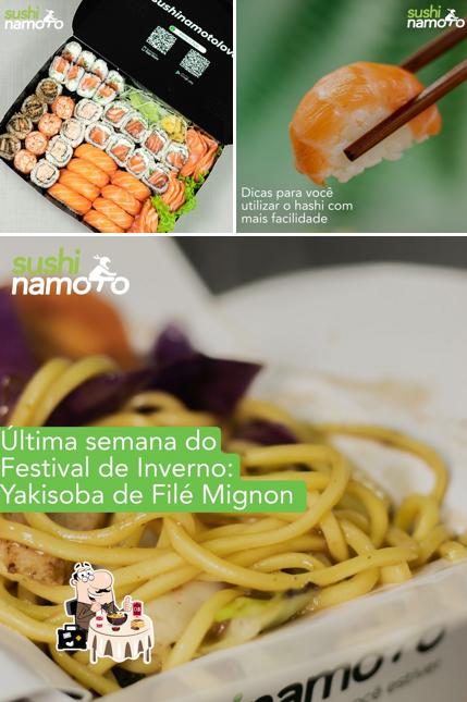 Comida em Sushi Na Moto