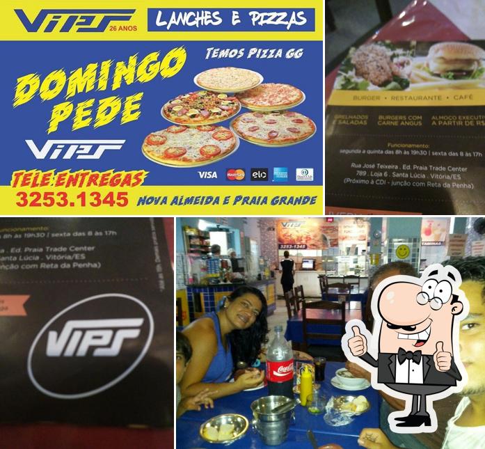 Look at the photo of VIPS Pizzaria