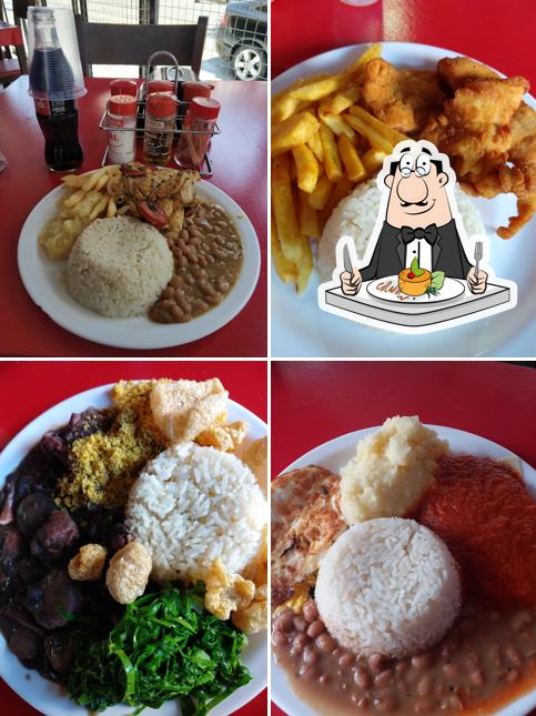 Comida em Restaurante Parmegiana
