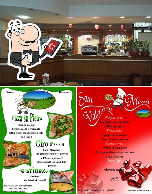 See the pic of Pizzeria Valleverde