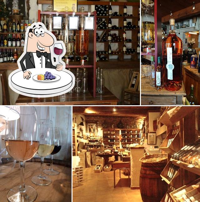 Il est fort sympathique de prendre un verre de vin à La Grange Bar à Vin Cave