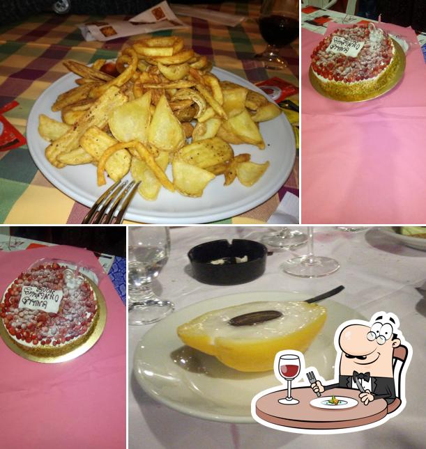 Еда в "La Pineta di Toro Andrea"