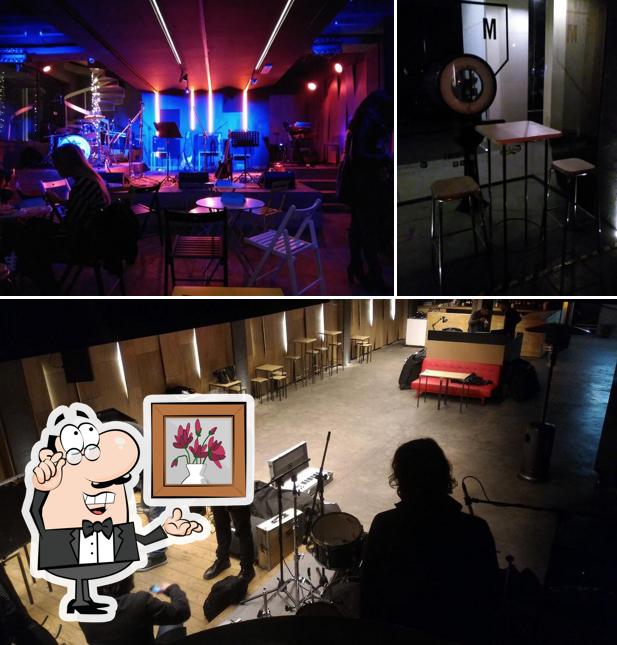 Gli interni di Magazzini Fermi