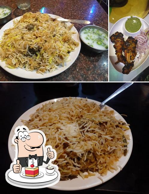 Mehraj Hotel provides a selection of sweet dishes