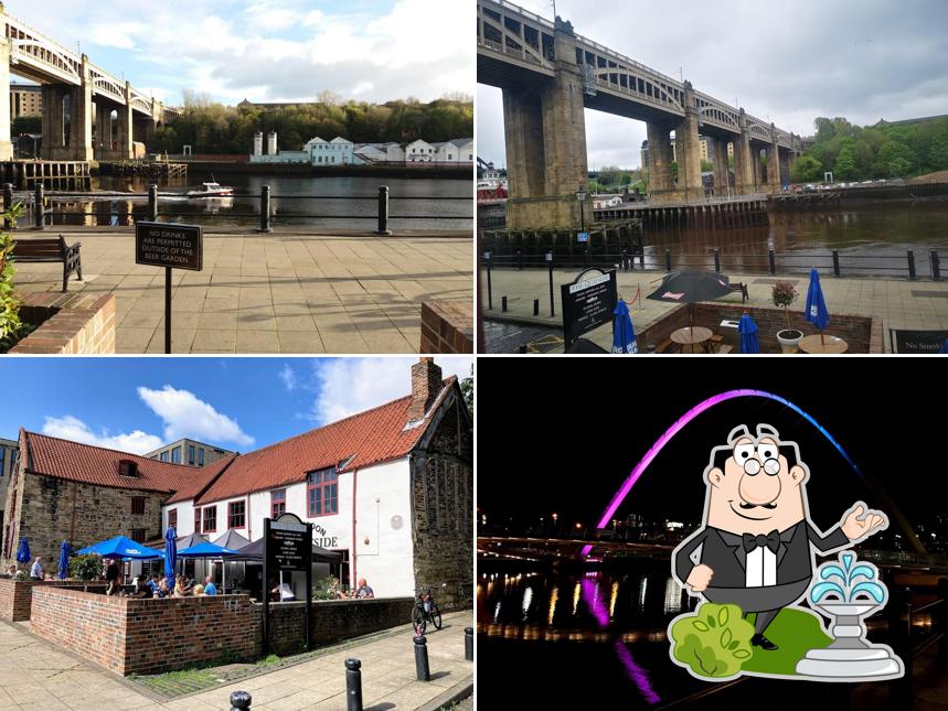 Check out how The Quayside - JD Wetherspoon looks outside