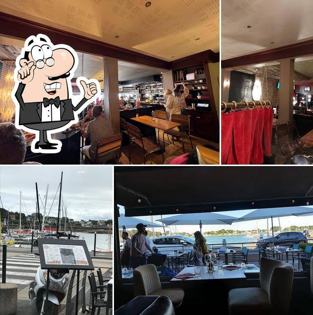 Restaurant Le Britannia, La TrinitésurMer Critiques de restaurant