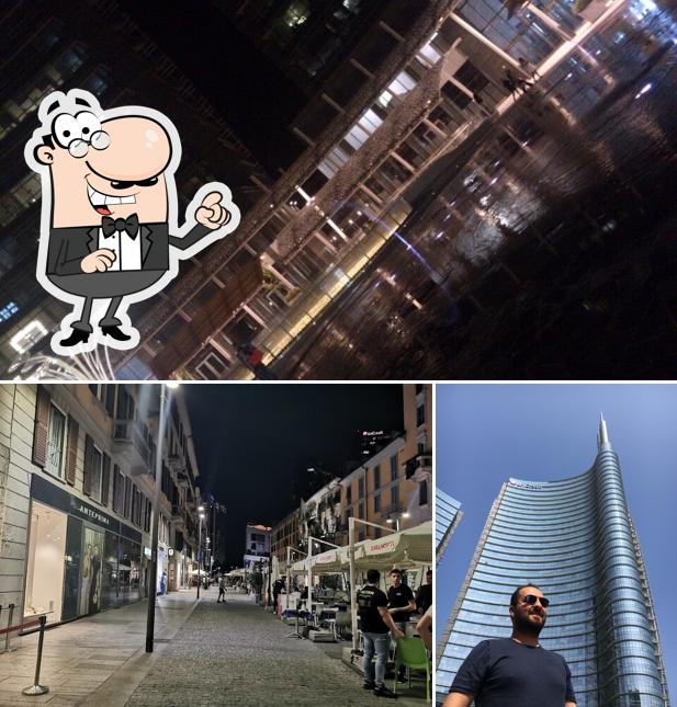 Gli esterni di Pizzeria di Porta Garibaldi - MILANO