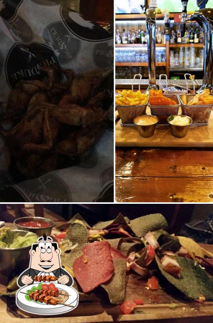 Comida en Pig & Duke Neighbourhood Pub