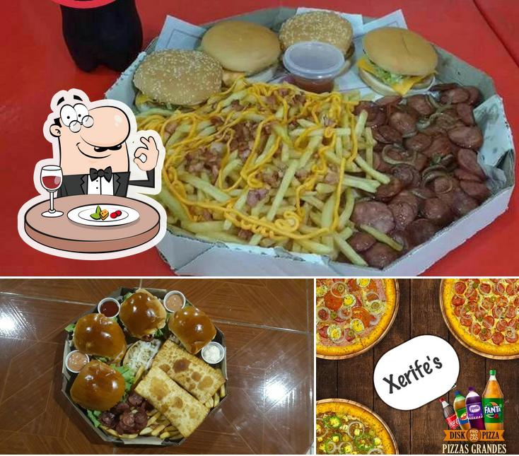 Comida em Pizzaria Xerife