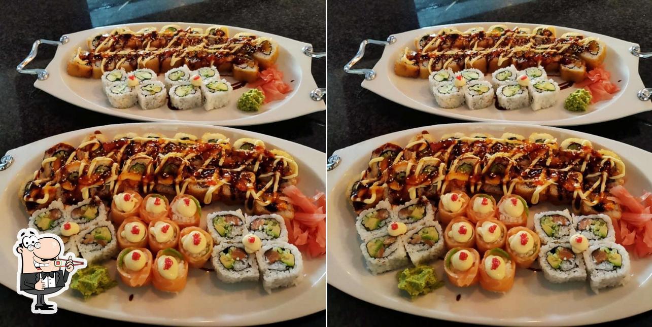 Les sushi sont servis à Bei Bei’s Kitchen Plettenberg Bay