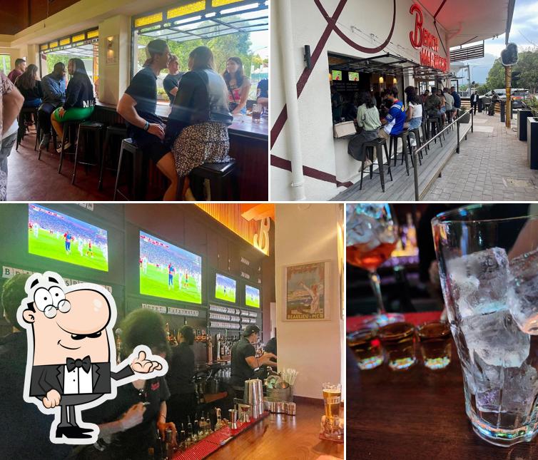 L’image de la intérieur et boire concernant Benchwarmers Sports Bar