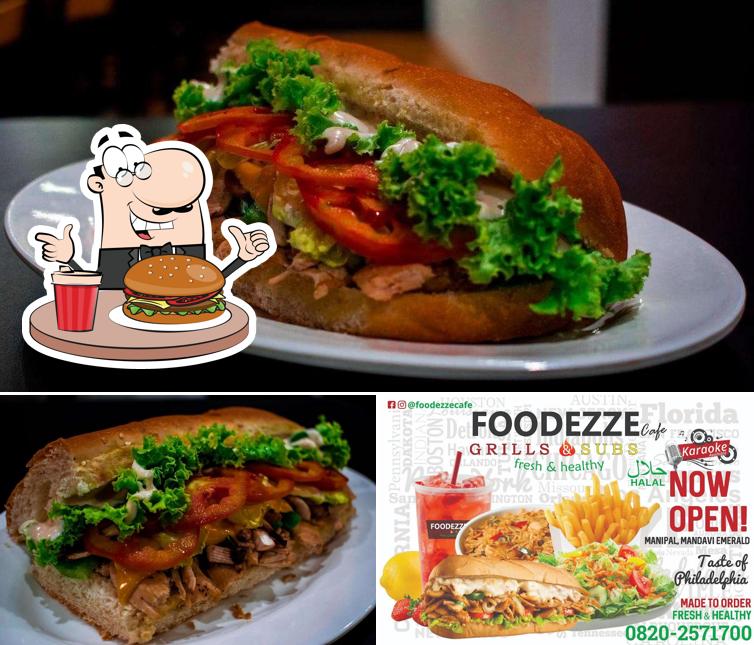 Foodezze Cafe’s burgers will cater to satisfy different tastes