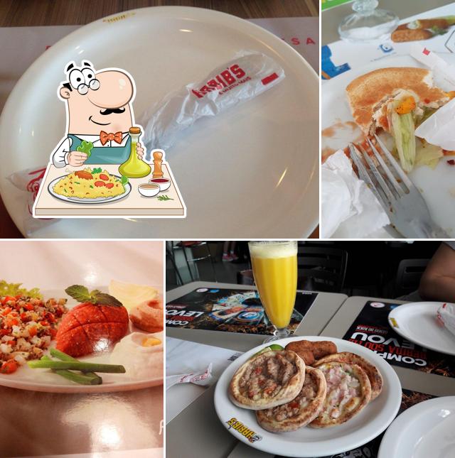 Platos en Habib's