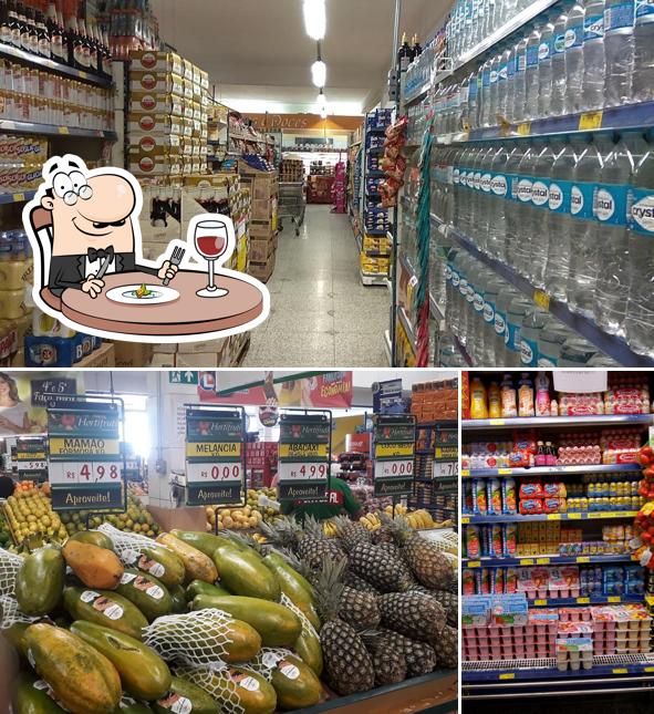 Esta é a foto ilustrando comida e interior no Lopes Supermercados