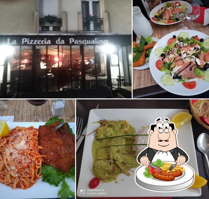 Food at La Pizzeria da Pasqualino