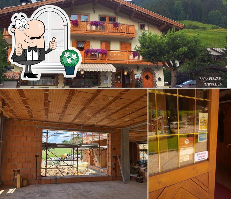 Curiosa tra l'area esterna di Winkler "La Pizzeria"