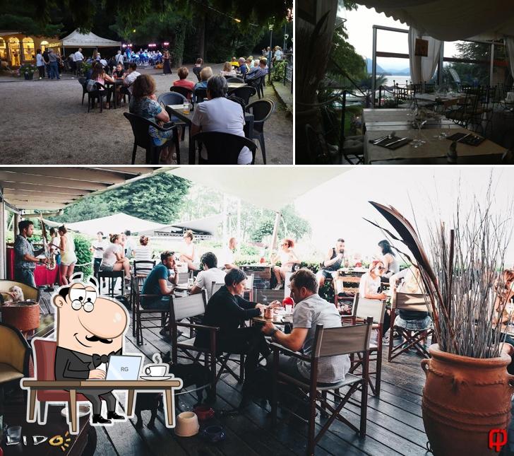 Dai un'occhiata agli interni di Lido Beach Club Baveno