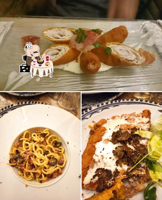 Platti al Osteria Del Teatro