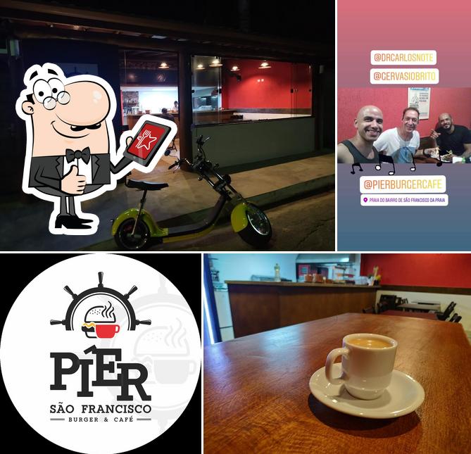 Look at the pic of Píer Burger Café