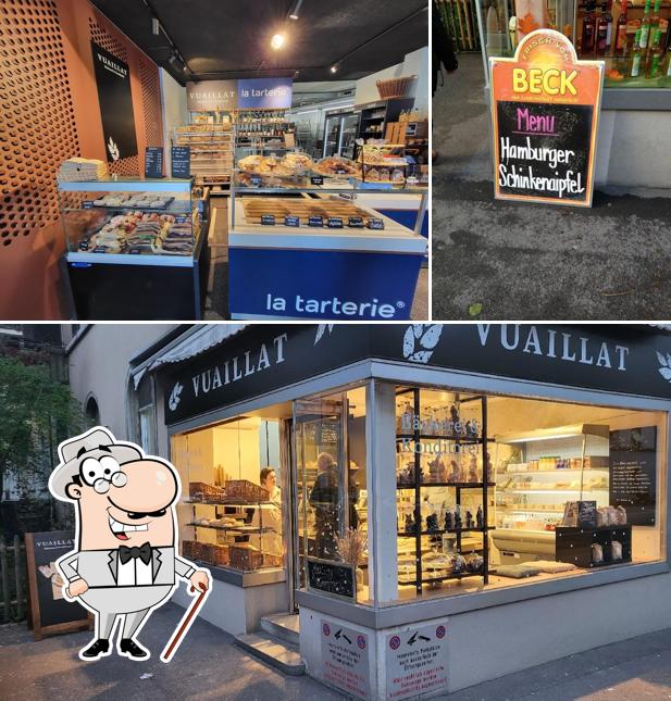 La foto di esterno e lavagna da Vuaillat Bäckerei & Konditorei - Zürich Aemtlerstrasse