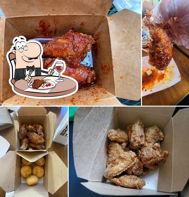 Попробуйте мясные блюда в "Wing's Korean Chicken"