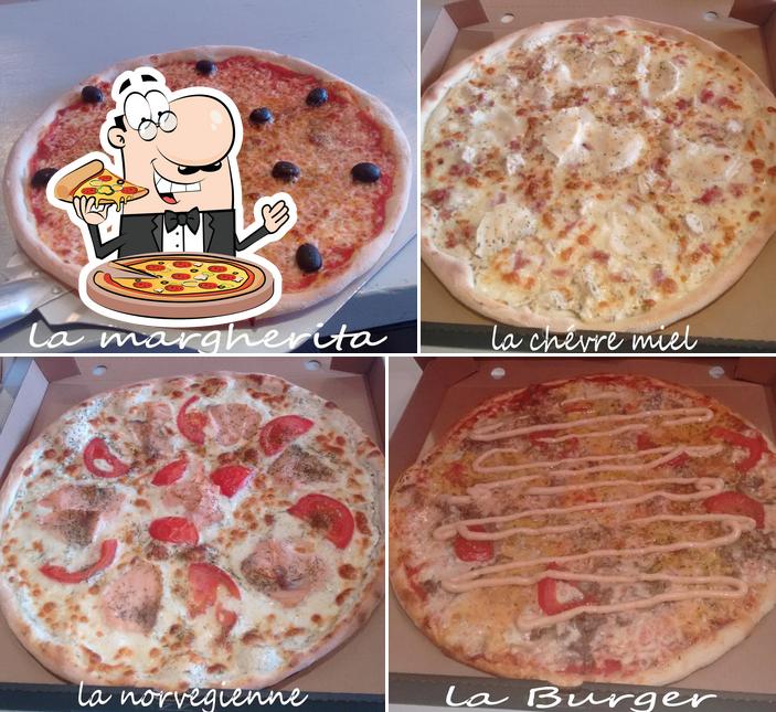 A Georgio's Pizza, vous pouvez prendre des pizzas