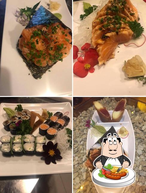Platos en Hikari Sushi Lounge Bar