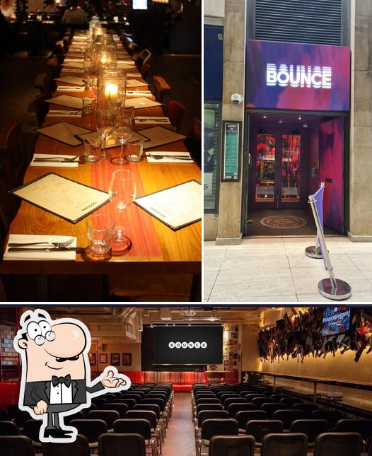 Bounce Farringdon, 121 Holborn in London Restaurant menu and reviews
