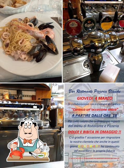Prova la cucina di mare a Blanche Pizzeria