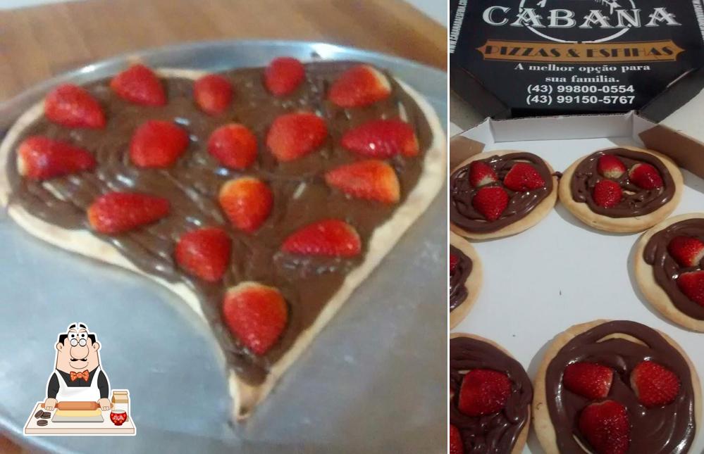 Cabana: Pizzas & Esfihas oferece uma seleção de pratos doces