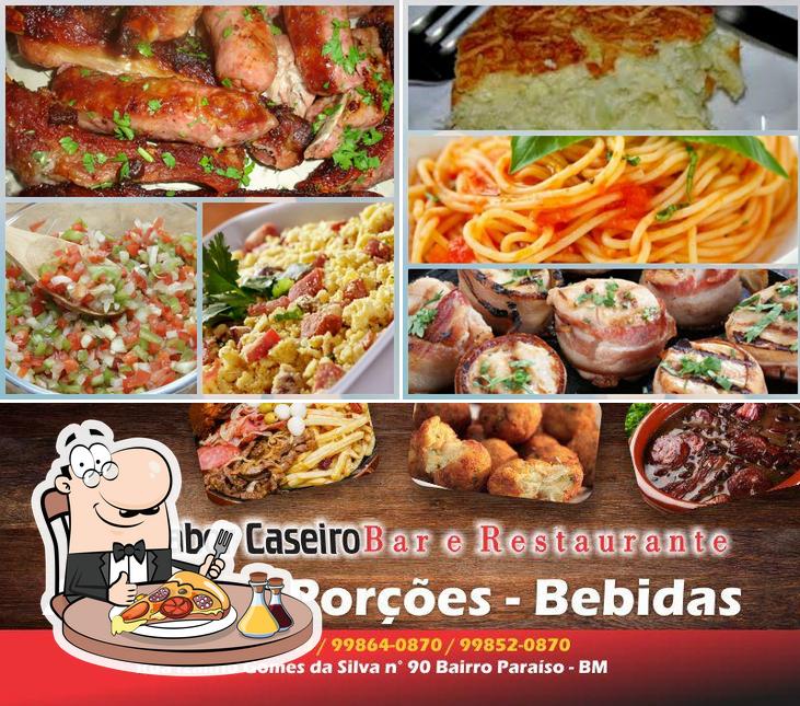 Peça pizza no Sabor Caseiro Bar E Restaurante