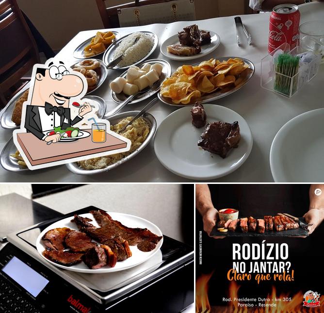Comida em Churrascaria Gaúcha