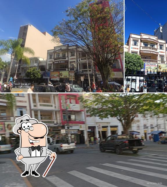O exterior do Boi na Brasa