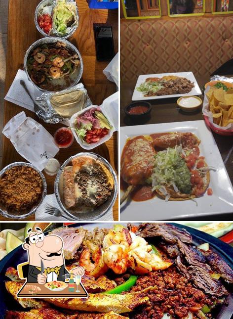 Food at El Loro Mexican Restaurant