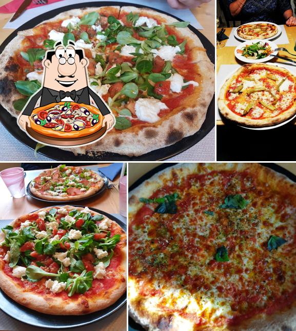 Get pizza at Mozzarella Ristopizza