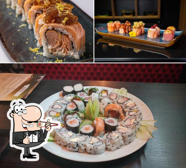 Rolos de sushi são oferecidos por Japa Haus Sushi Bar - Sushi em Blumenau