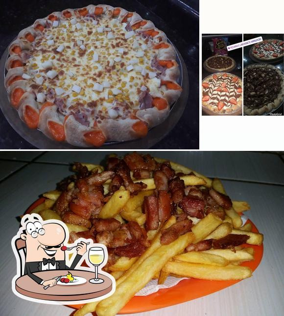 Comida em Claudio Hamburgão Pizzaria