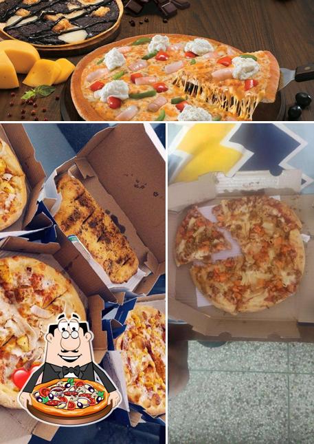 Get pizza at Domino's Pizza